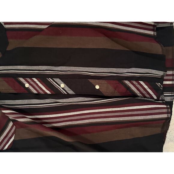 Wrangler Men’s Large Pearl Snap Western Style Cotton - Picture 3 of 5